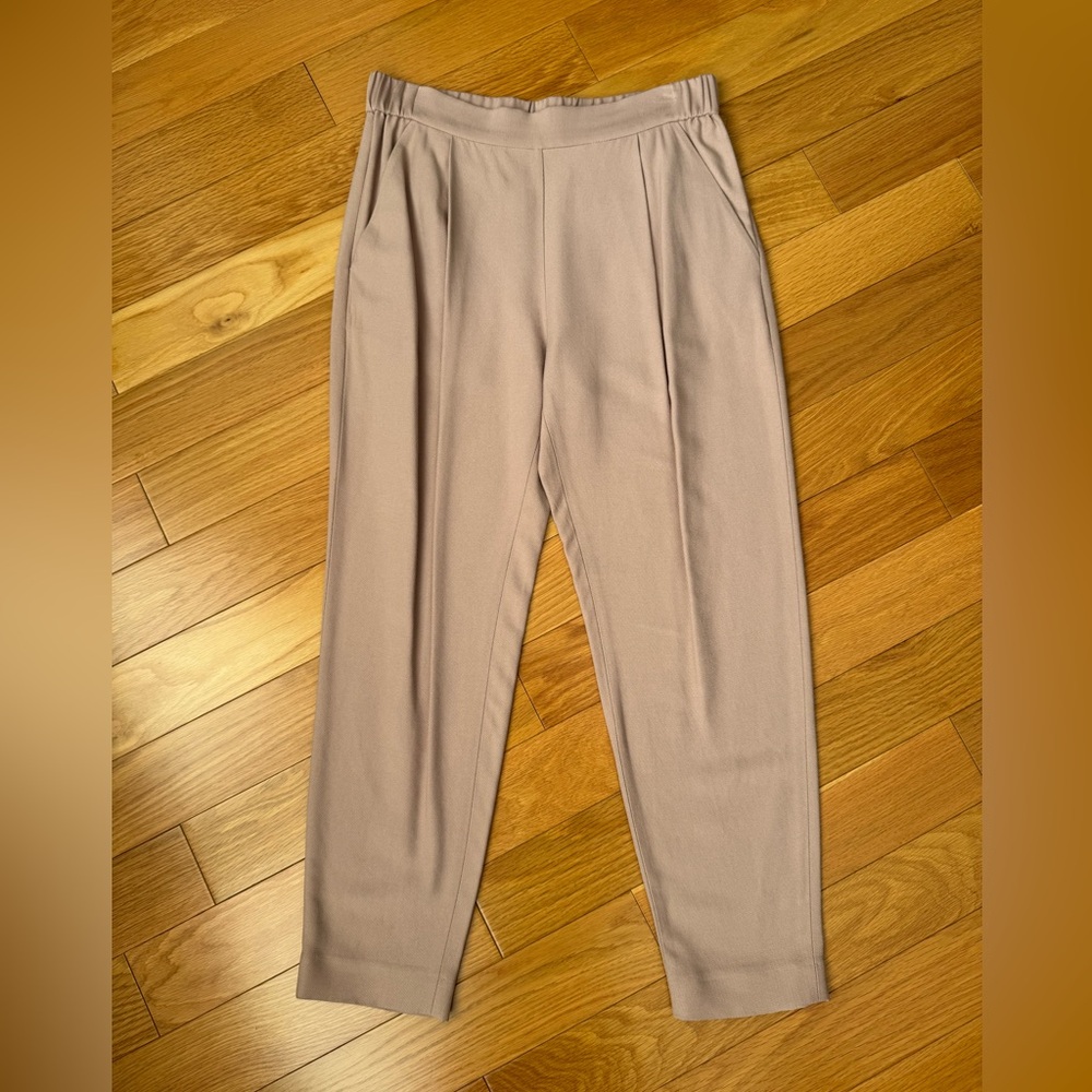 NWT! Brand new! AllSaints Aleida Tapered Pants in dusty pink size US 4 / UK 8